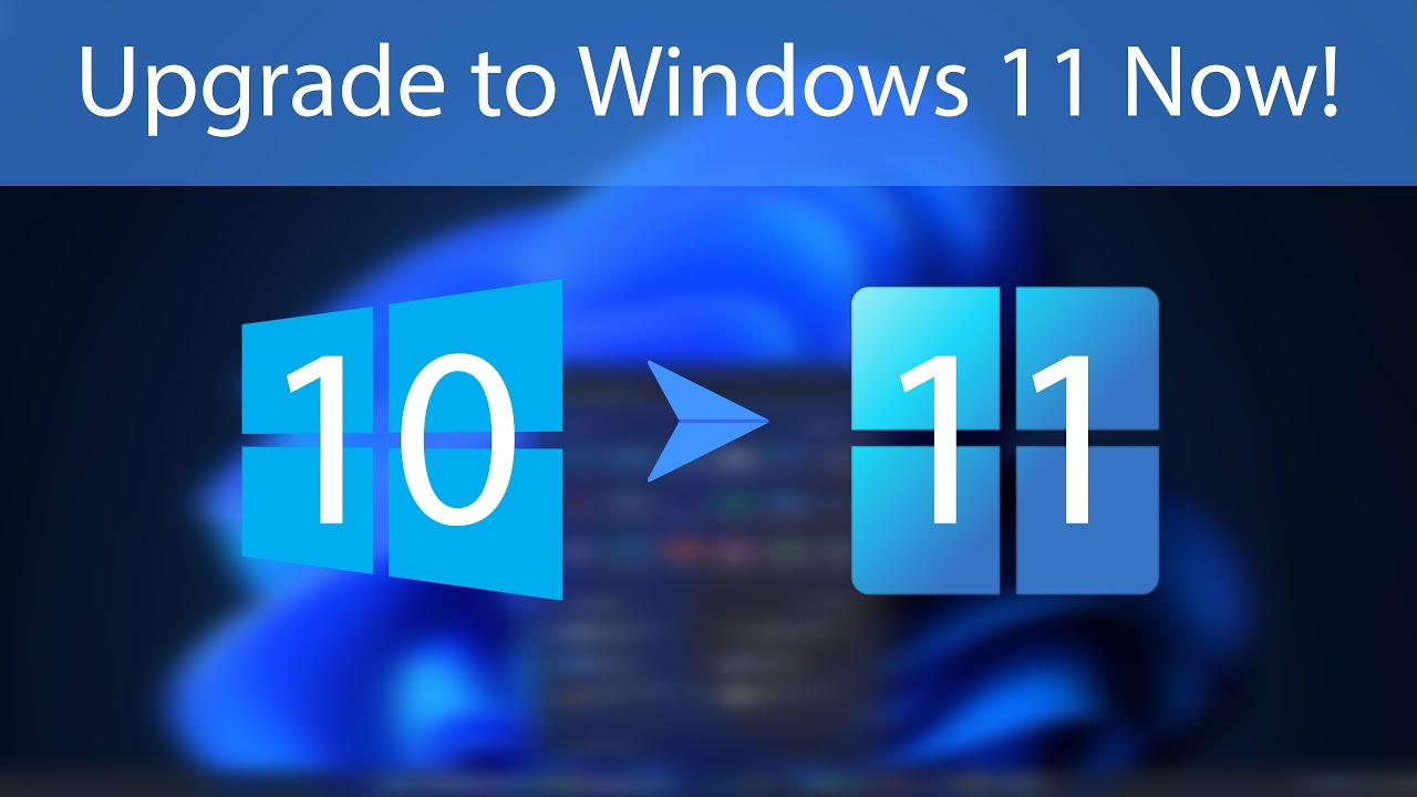 Windows 11 upgrade illustration