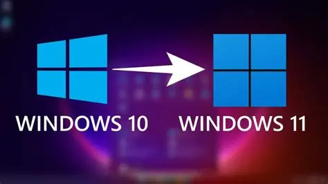 Windows 11 upgrade illustration